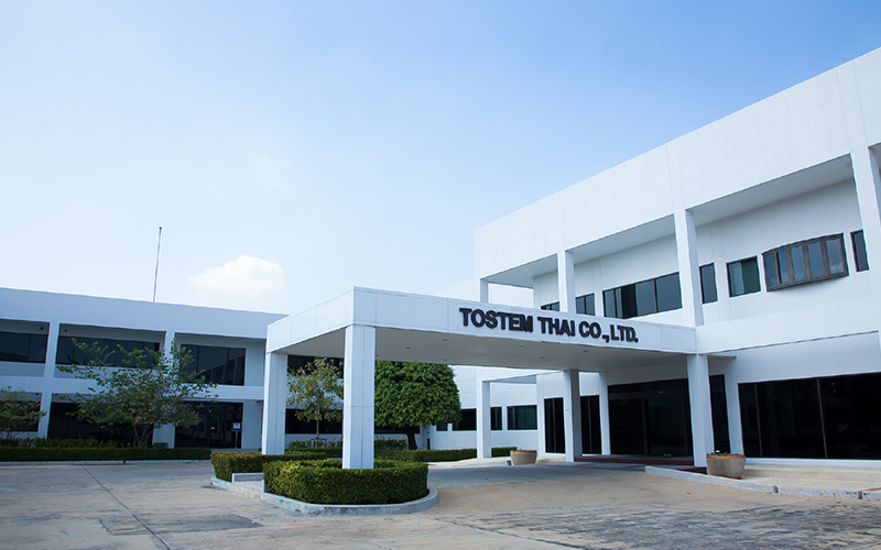 タイ工場にて海外サッシの生産を開始